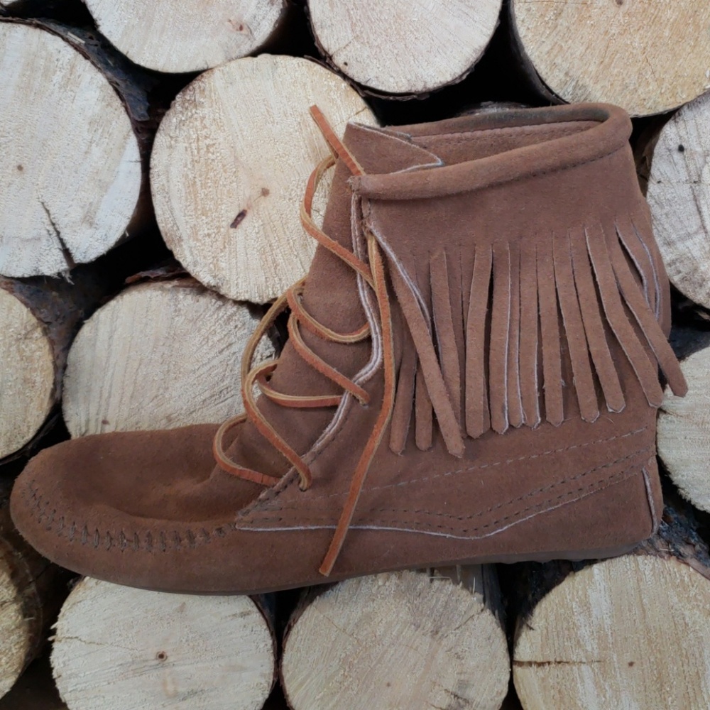 Minnetonka Fringe Bootie